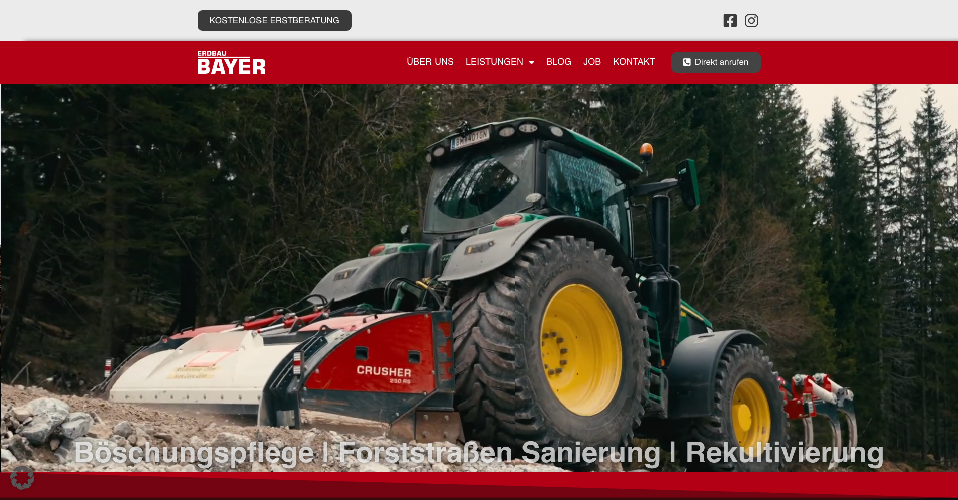 Erdbau Bayer: Content-SEO mit messbaren Rankings