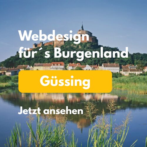 Webdesign Güssing – Web Burgenland